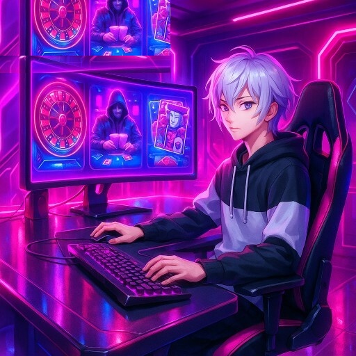 Imagem promocional da AJWIN mostrando a plataforma e suas vantagens